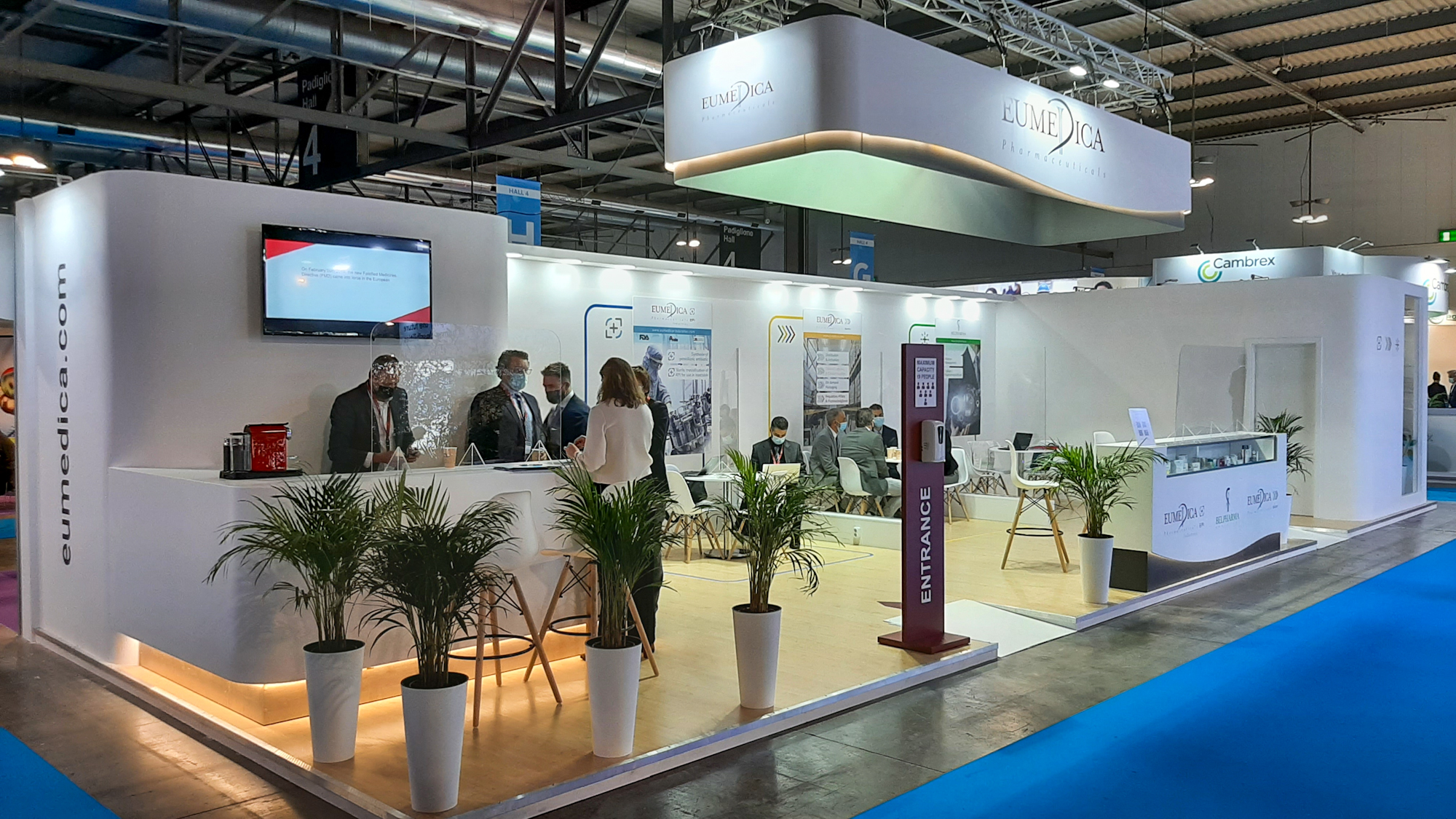 Eumedica exhibiting at CPHI 2021